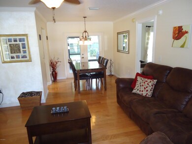 Dining Room with French Doors
