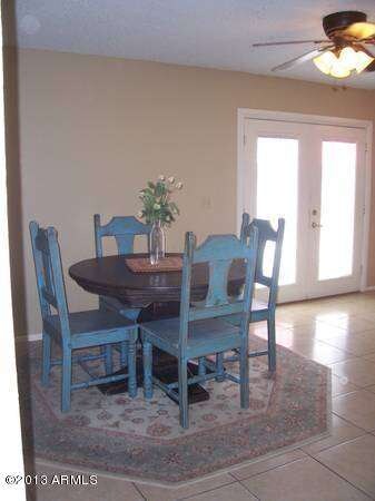 Large dining area.