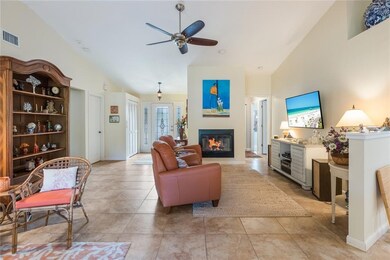 Great room w/ fireplace