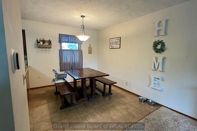 Dining room off kitchen/living room