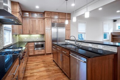 Gourmet kitchen with gas Wolf cooktop. Photos 12/2