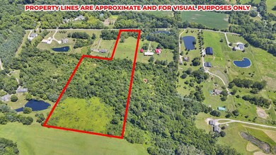 13 partially wooded acres in Alexanria