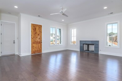 Great room w/ fireplace