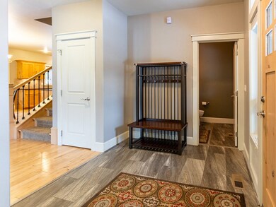 Entry and Powder Room