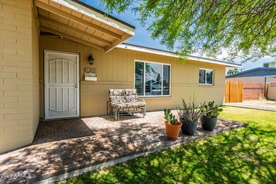 Inviting front porch