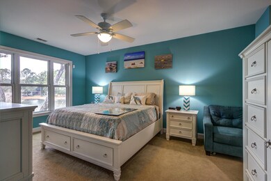Spacious primary suite