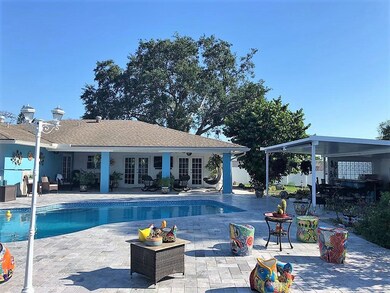 Pool area