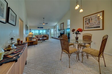 Living room and dining room combo.