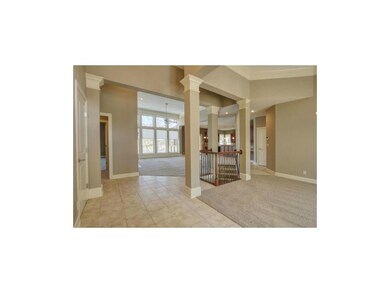 New carpet in the dining room and great room. Cust