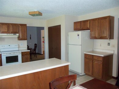 Pantry to the left of the refrigerator