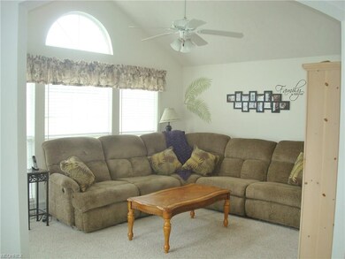 Vaulted sun room or family room