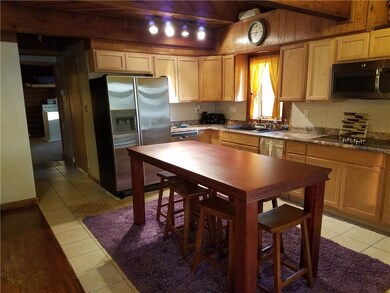Kitchen, dining area