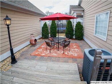 Amazing updated courtyard with new deck, patio, tr