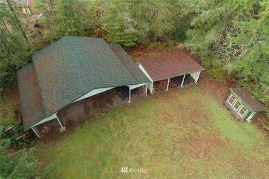Huge Carport and Woodshed 