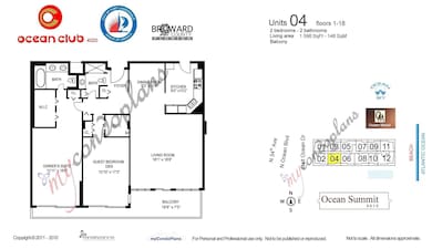 Atlantic Ocean Club Condominium unit 1004, Fort Lauderdale, FL 33308 - photo 4