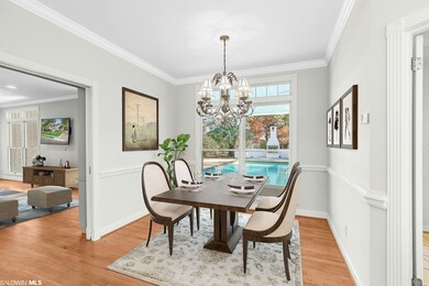 Breakfast area virtually staged