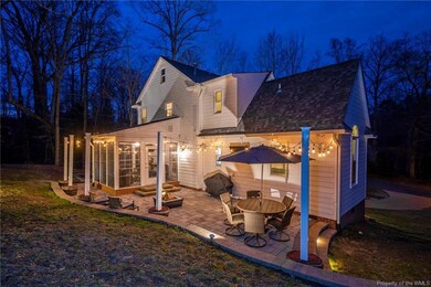 Hardscape patio & sunroom