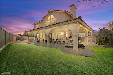 Backyard With Wrap Around Patio