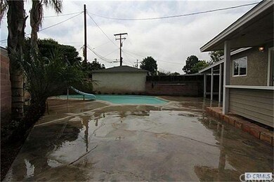 Another view of the open concrete area that could 