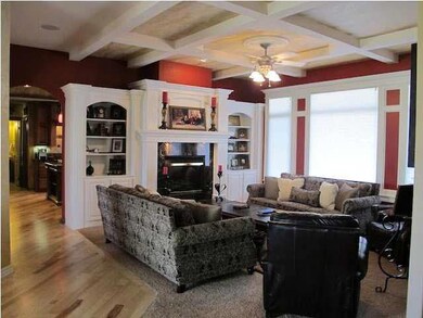 Step into your formal living room with custom floo
