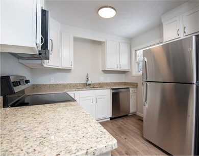 All New Kitchen: White Shaker Cabinets with Granit