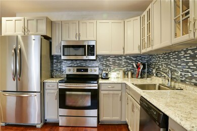 Another view of the kitchen that shows off the new