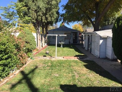 Back yard from alley