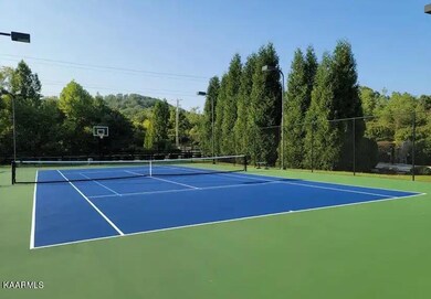 Lighted Tennis Court