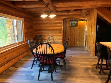 Dining area next to kitchen