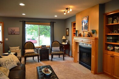 Big windows allow natural light in.