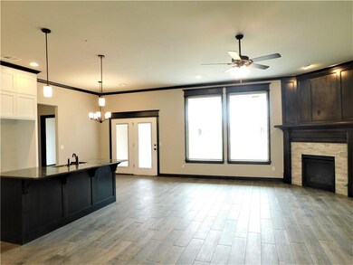 Open concept home,