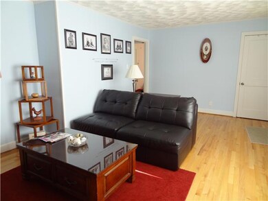 1 of 2 large living rooms with lots of possibilities.