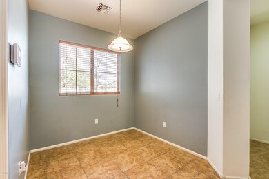 Breakfast nook off kitchen