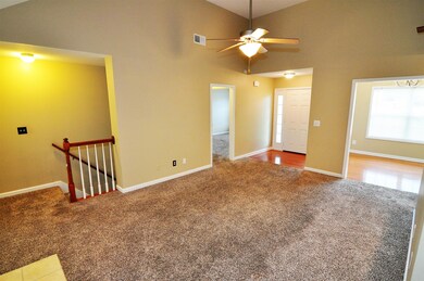 View from the eat in kitchen