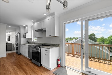 kitchen and slider