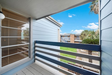 Nice private balcony from your living room!