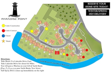 Sales Map of Paradise Point_UNBranded