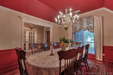 Across from the Office is the Formal Dining Room h