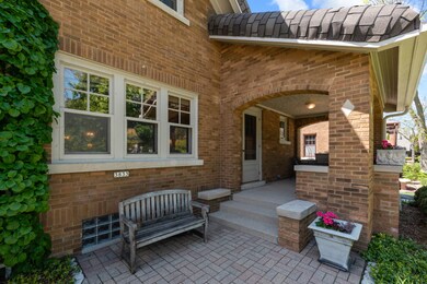 Front patio and porch