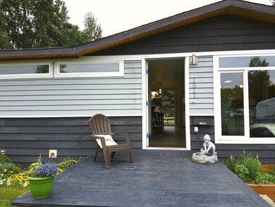 See through front and back porch