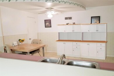 Breakfast nook and eat-in kitchen area