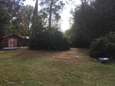 Two storage sheds convey