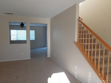 front entry into formal living/dining