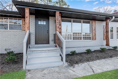 Front porch entry