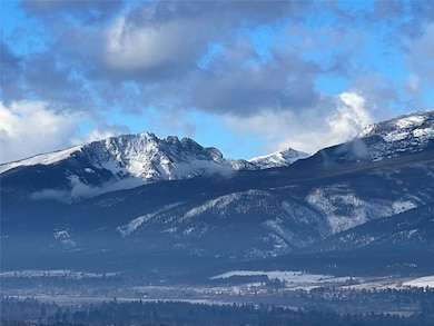 Bitterroot Mountains view from Fairview Estates
