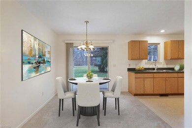 Dining Room of Unit B - virtually staged