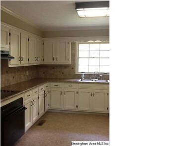 Updated kitchen with lots of cabinets.
