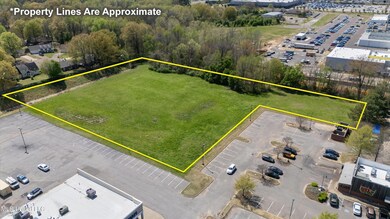 Aerial - NW looking SE - property lines