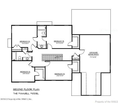 Second floor plan
