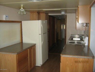 Kitchen taken from dining area